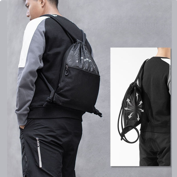 High Capacity Drawstring Backpack
