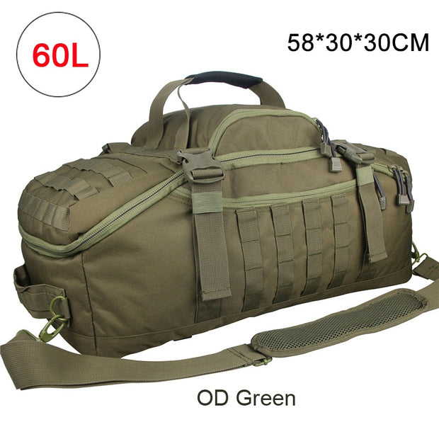 60L Military Tactical Duffle Bag